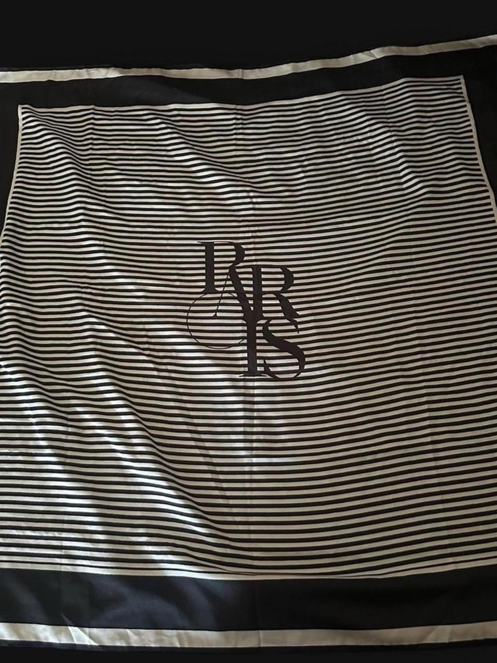 H&M striped scarf